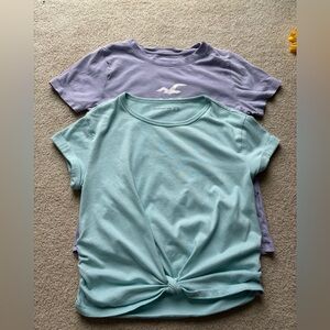 Hollister & Abercrombie Kids Girls T-Shirt Bundle SzS /11-12 Casual Summer Tops